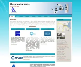 Microinstruments.co.in(Micro Instruments) Screenshot