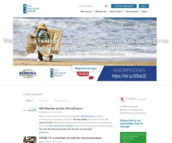 Microinsurancenetwork.org(Microinsurance) Screenshot
