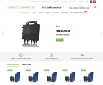 Microinversor.com.br(Kits de energia solar fotovoltaica) Screenshot