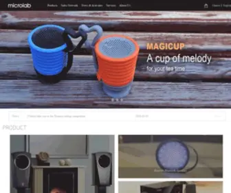 Microlab-Global.com(Microlab Electronics) Screenshot