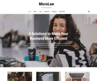 Microlaw.com(Practical Law Advice) Screenshot