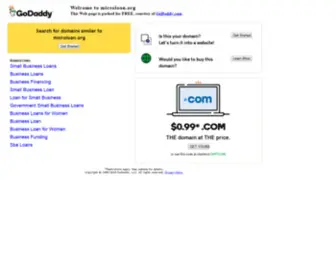 Microloan.org(Microloan) Screenshot