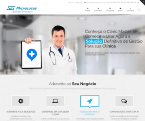 Micrologos.com.br(Micrologos Software Developer) Screenshot