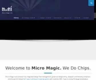 Micromagic.com(Micro Magic) Screenshot