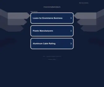 Micromaterials.in(micromaterials) Screenshot