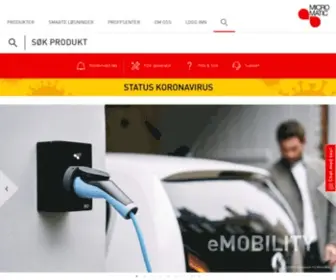 Micromatic.no(Micro Matic Norge AS) Screenshot