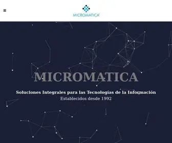 Micromatica.net(Tech Business) Screenshot