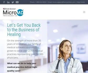 Micromd.com(EMR and Practice Management Software) Screenshot