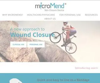 Micromendskinclosure.com(KitoTech Medical) Screenshot