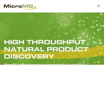 MicromGx.com(Delivering Nature’s Solutions to the World’s Farmers The global weed problem) Screenshot