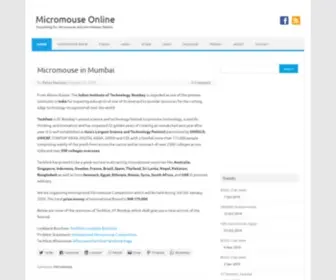 Micromouseonline.com(Micromouse Online) Screenshot