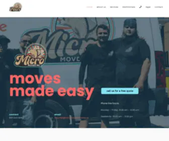 Micromovestoronto.ca(Micro Moves Toronto) Screenshot