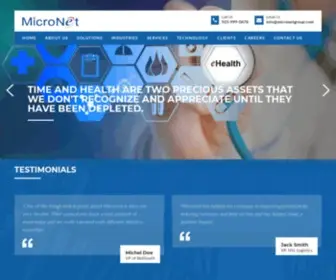 Micronetgroup.com(IIS Windows Server) Screenshot