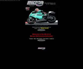 Micronexhaust.com(Micron North America) Screenshot