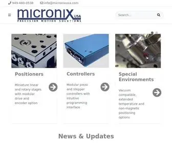 Micronixusa.com(Positioning Technology) Screenshot