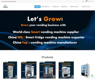 Micronvending.com(Guangzhou Micron Vending Company) Screenshot