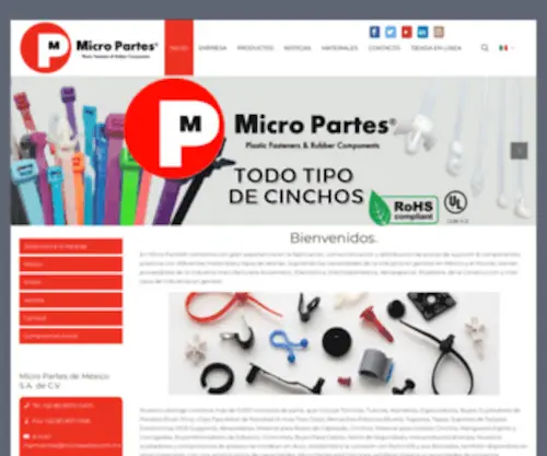 Micropartes.com.mx(Micro Partes) Screenshot
