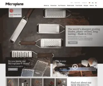 Microplaneintl.com(Microplane) Screenshot