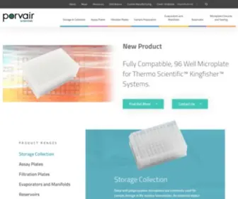 Microplates.com(Porvair Sciences) Screenshot