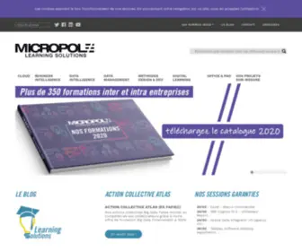 Micropole-Institut.com(Getexpi) Screenshot