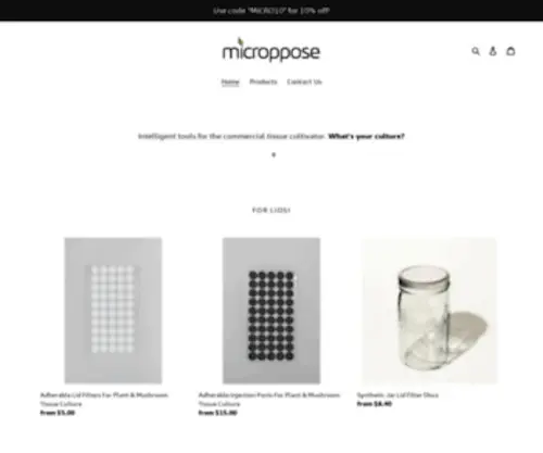 Microppose.com(Microppose) Screenshot
