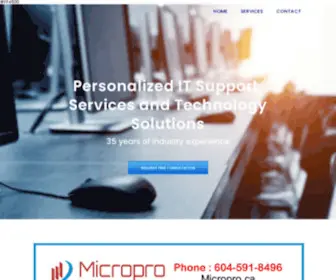 Micropro.ca(My Blog) Screenshot