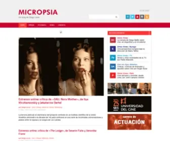 Micropsiacine.com(Micropsia) Screenshot