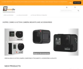 Micros2U.co.uk(Action Camera Mounts and Accessories) Screenshot