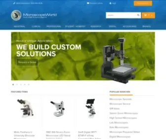 Microscopeworld.com(Microscope World) Screenshot