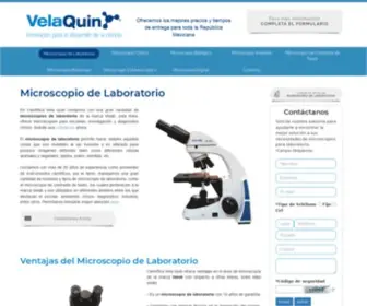 Microscopiodelaboratorio.com.mx(Microscopios de laboratorio) Screenshot