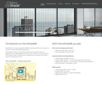 Microshade.dk(MicroShade|Home) Screenshot