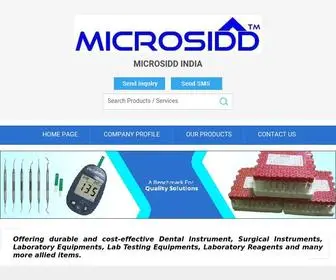 Microsidd.in(Laboratory equipments manufacturer in bangalore) Screenshot