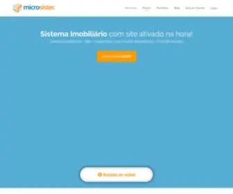 Microsistec.com.br(Sistema e Site para Imobiliárias e Corretores de Imóveis) Screenshot