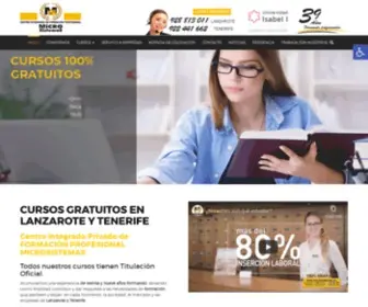 Microsistemas.es(CURSOS GRATIS Lanzarote y Tenerife) Screenshot