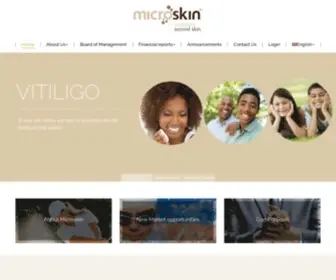 Microskinuk.com(Micro Skin) Screenshot