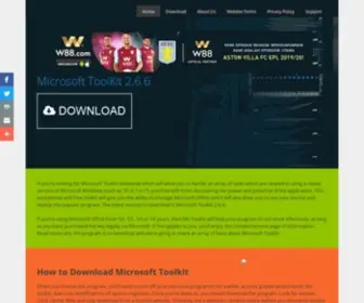 Microsoft-Toolkit.net(Microsoft Toolkit) Screenshot