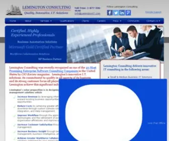 Microsoftaccesssolutions.com(Lemington IT Consulting) Screenshot