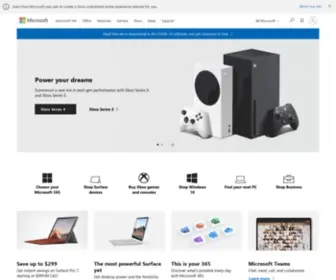 Microsoft.ca(Official) Screenshot