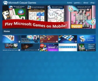 Microsoftcasualgames.com(Microsoft Casual Games) Screenshot