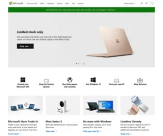 Microsoft.com.au(Cloud, Computers, Apps & Gaming) Screenshot