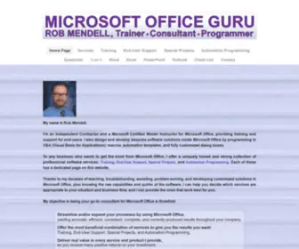 Microsoftofficeguru.com(Microsoft Office Guru) Screenshot