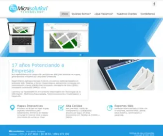 Microsolution.com.py(Diseño) Screenshot