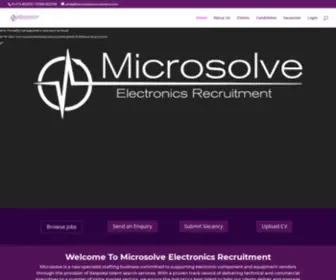 Microsolverecruitment.com(Microsolve) Screenshot