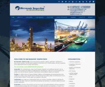 Microsonic.co(Microsonic Inspection) Screenshot
