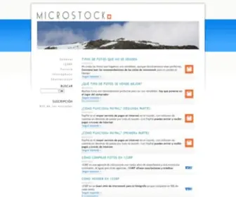 Microstock.es(Ultimas noticias de Microstock) Screenshot