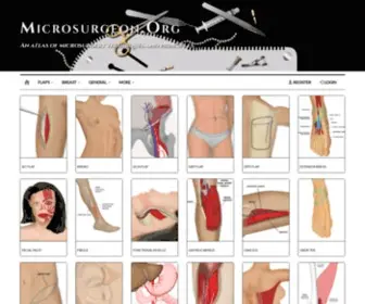 Microsurgeon.org(Rudolf Buntic) Screenshot