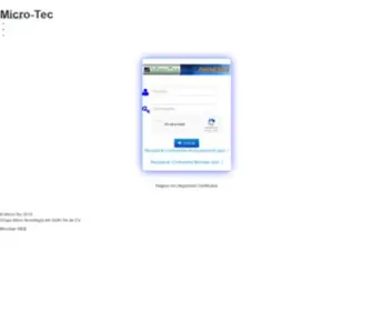 Microtae.com.mx(Sistema Microtae) Screenshot