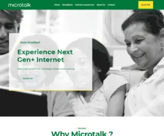 Microtalkbroadband.com(Get High Speed & Unlimited Broadband Services) Screenshot