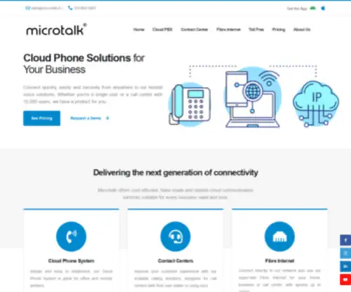 Microtalk.in(Cloud telephony) Screenshot