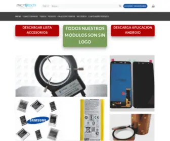 Microtechcolon.com(Tienda virtual) Screenshot